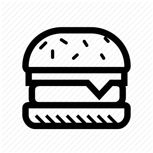 Burger, Cheeseburger, Cookout, Grill, Hamburger, Picnic Icon