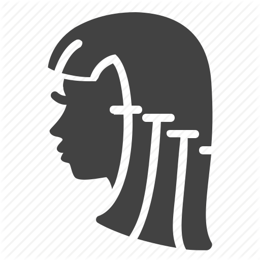 Barber, Extension, Hair, People, Service, Woman Icon