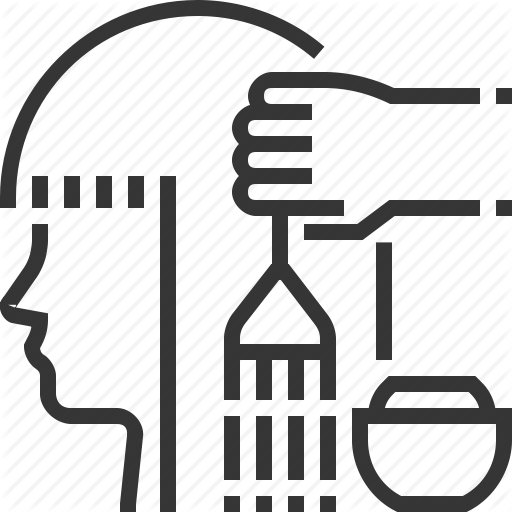 Coiffeur, Color, Hair Dye, Hair Salon, Hairdresser, Hand, Paint Icon