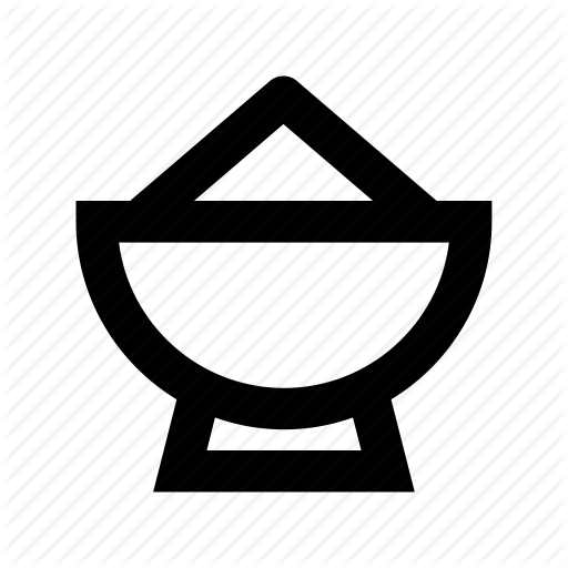 Bowl, Hair Colouring, Hair Dye, Mortar, Tinting Bowl Icon