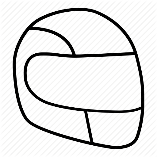 Bike, Full, Full Face, Helmet, Motorbike, Motorcycle, Street Icon