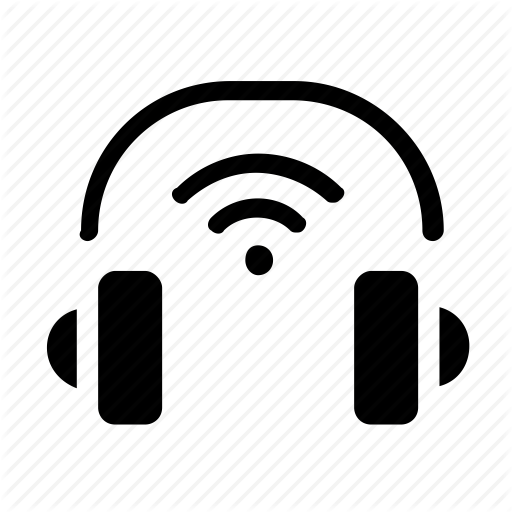 Headphones, Wireless Icon