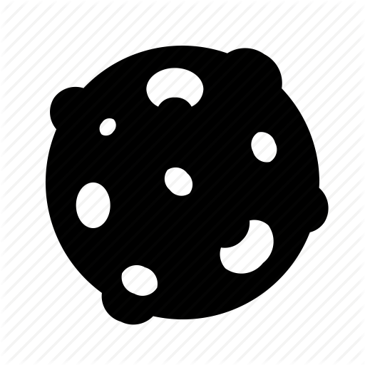 Moon, Satellite Icon