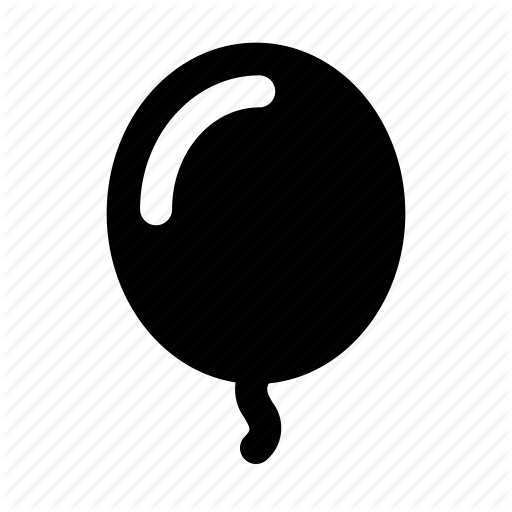 Baloon, Birthday Icon