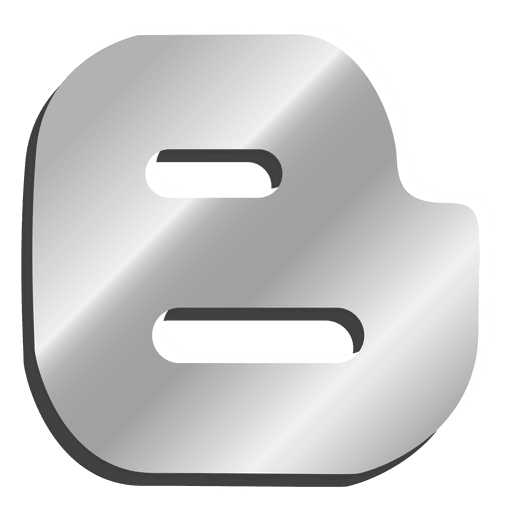 Blogger Silver Icon