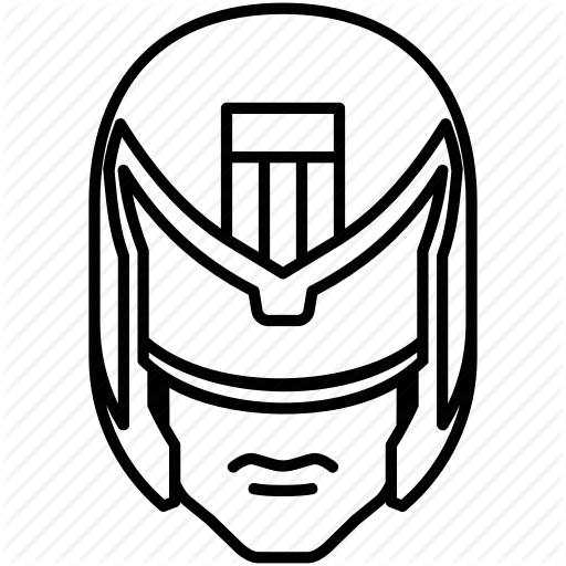 Helmet, Judge Dredd, Marvel, Police Icon