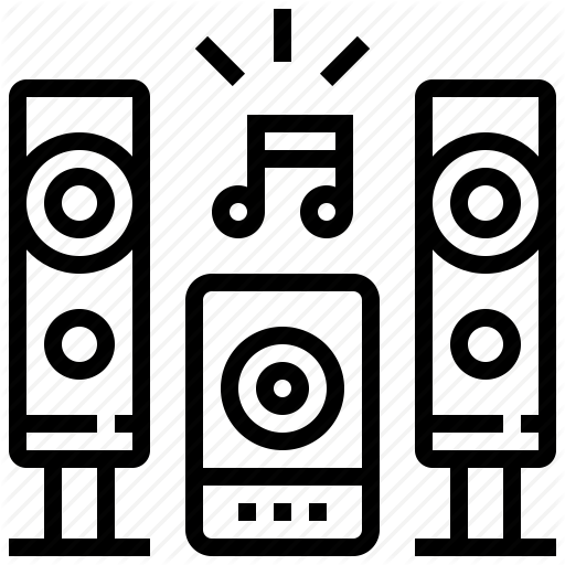 Entertainment, Home, Music, System, Theatre Icon