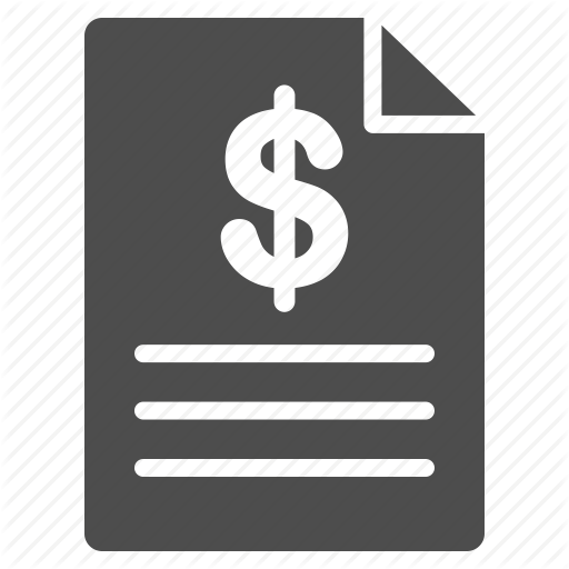 Bill, Invoice, Order, Payment, Price List, Prices, Receipt Icon
