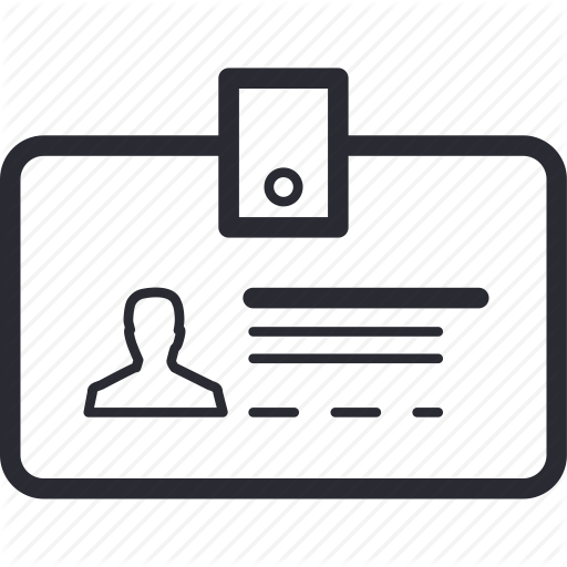 Id Badge Icon Transparent Png Clipart Free Download