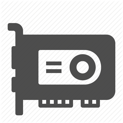 Gpu, Graphics Card, Video Card Icon