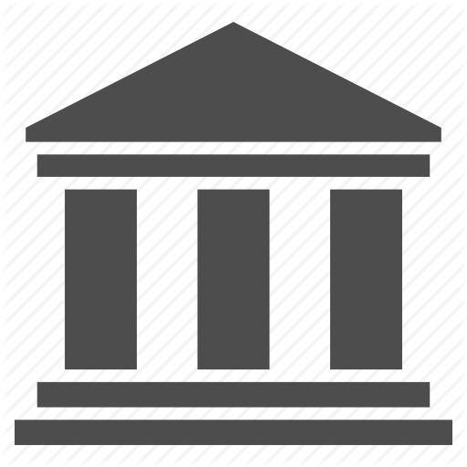 Bank, Building, Company, History, Library, Office, Portal Icon