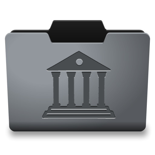 Steel Library Icon