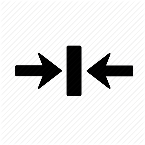 Arrow, Box, Clash, Collision, Impact, Jar, Right Icon