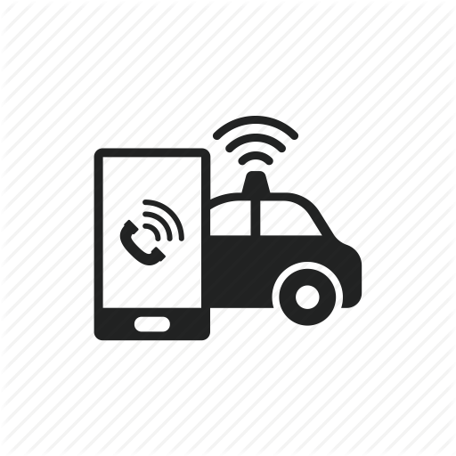 App, Automatic, Call, Self Driving Car, Tesla Icon