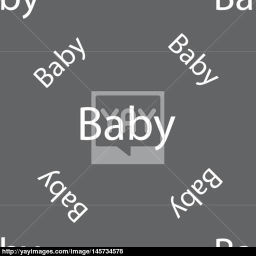 Baby On Board Sign Icon Infant In Car Caution Symbol Baby