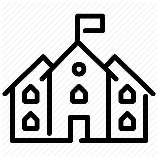 Building, College, Education, Institute, Institution, School Icon