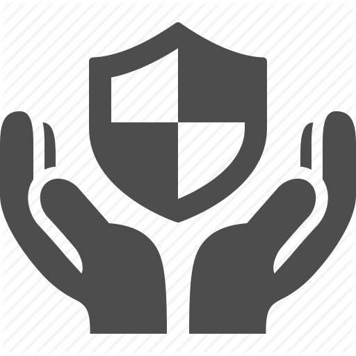 Hands, Insurance, Security, Shield Icon