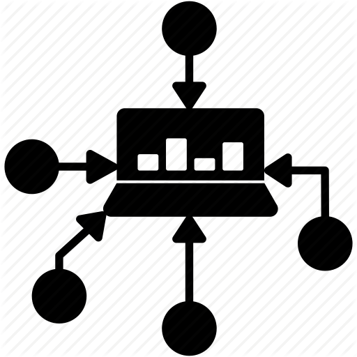 Collection, Data, Database, Integration, Process Icon