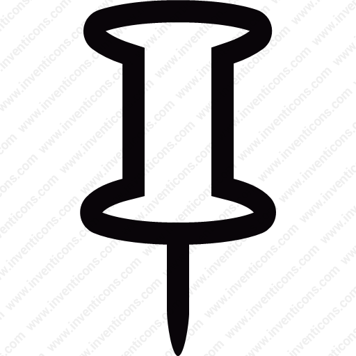 Download Office,icons,pin,interface Icon Inventicons