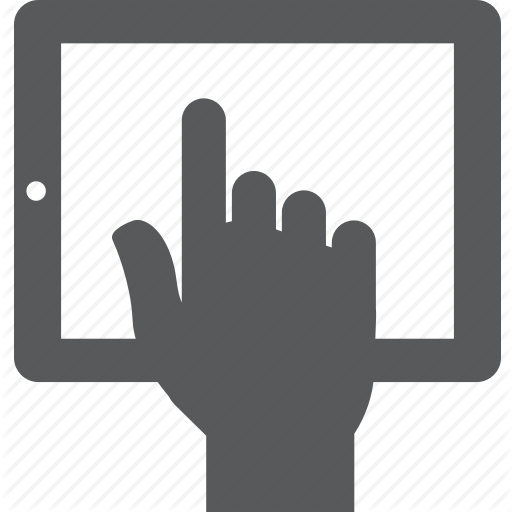 Finger, Gesture, Hand, Ipad, Select, Tablet, Touch Icon
