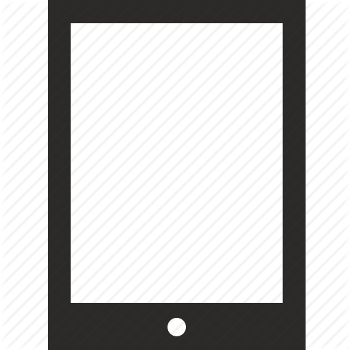 Case, Ipad, Map, Screen Icon