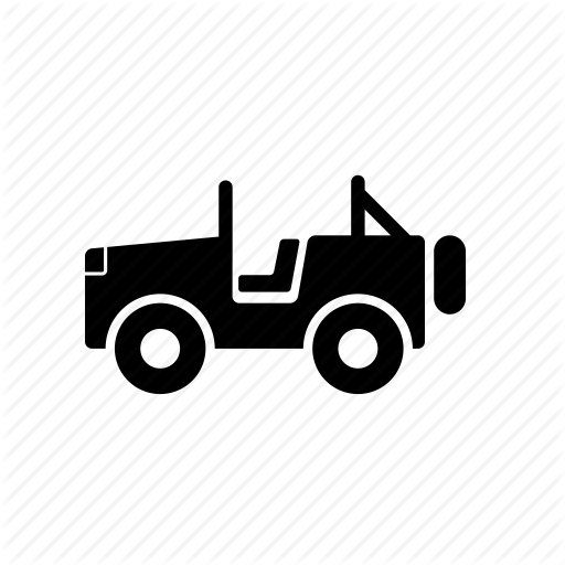 Car, Jeep, Off, Parks, Road, Travel Icon