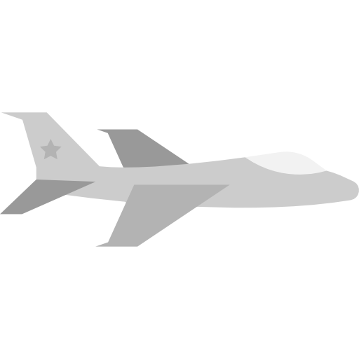 Fighter, Jet Icon
