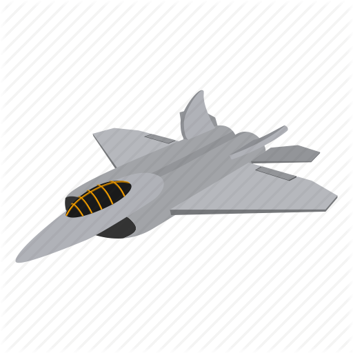 Aircraft, Cartoon, Fighter, Flight, Fly, Jet, Plane Icon