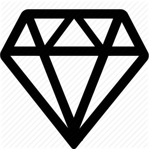 Diamond, Ecommerce, Jewelry Icon