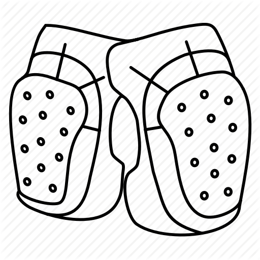 Bicycle, Gaskets, Guards, Knee, Pads Icon