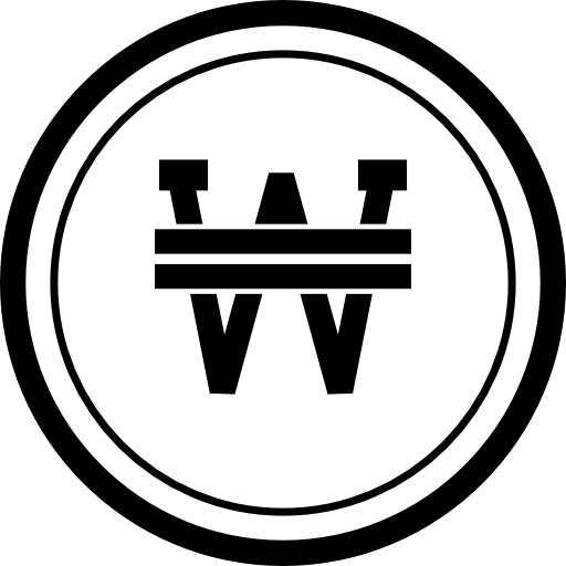 South Korean Won Icons Free Download