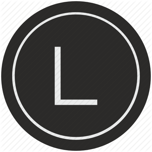 English, L, Latin, Letter, Uppercase Icon