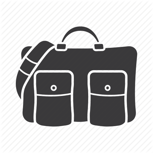 Bag, Handbag, Laptop Bag, Leather Bag, Men's Accessory, Purse Icon