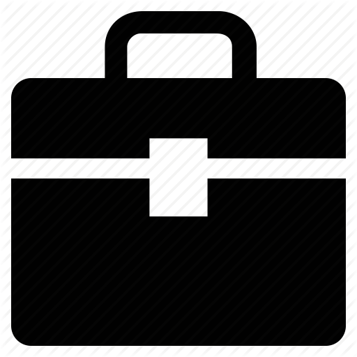 Attache Case, Bag, Books Bag, Briefcase, Laptop Bag, Suitcase Icon