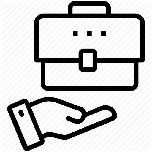 Briefcase, Business Case, Laptop Bag, Office Case, Portfolio Bag Icon