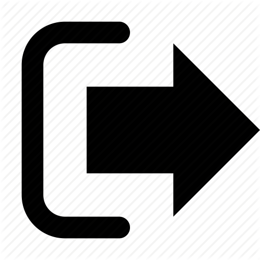 Arrow, External, Leave, Out, Outside Icon