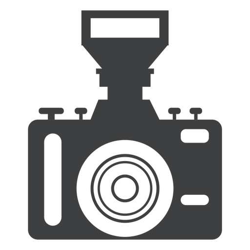 Single Lens Camera Grey Icon