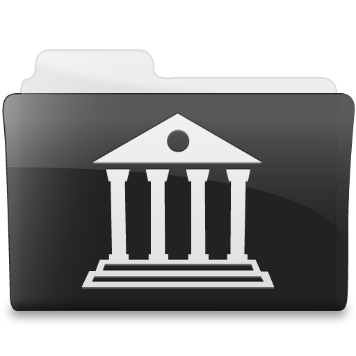 Folder Library Icon