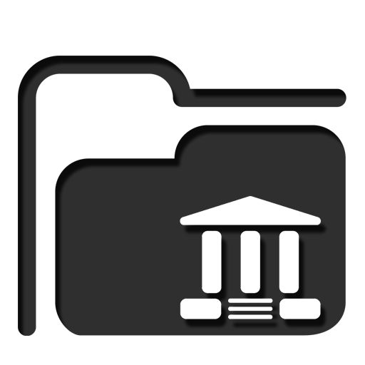 Folder, Library Icon