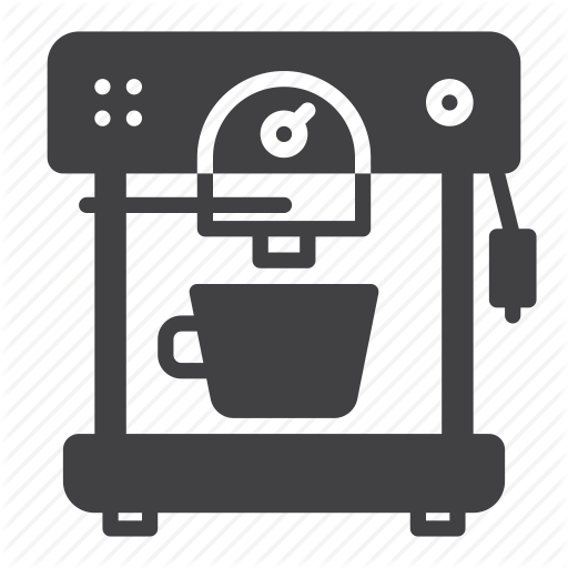 Automatic, Coffee, Machine, Maker Icon