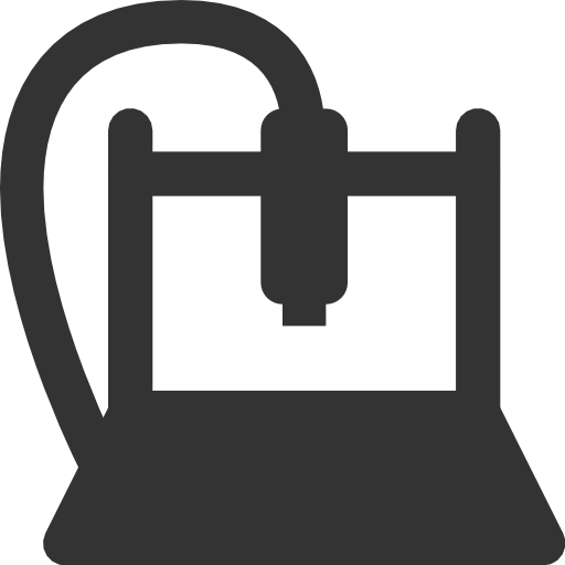 Cnc, Machine Icon