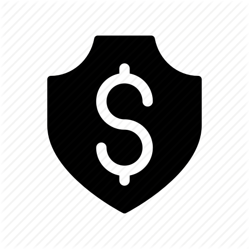 Dollar, Protection, Safe, Security, Shield Icon