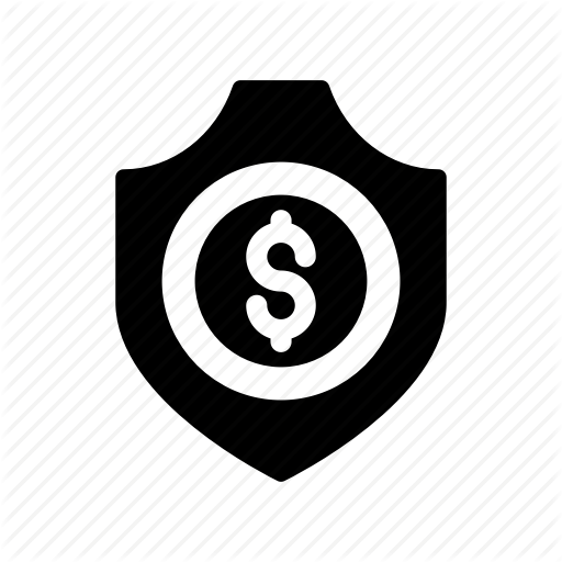 Dollar, Protection, Safety, Security, Shield Icon