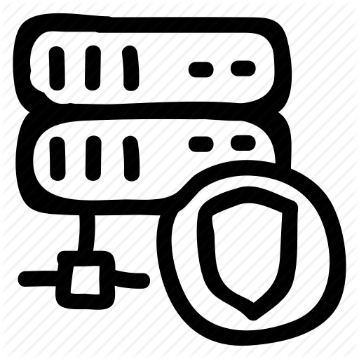 Protection, Security, Server, Shield, Storage Icon