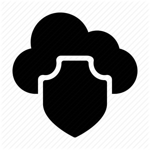 Cloud, Protection, Security, Shield, Storage Icon