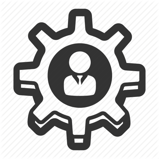 Business, Employee, Gear, Management, Service, Staff, System Icon