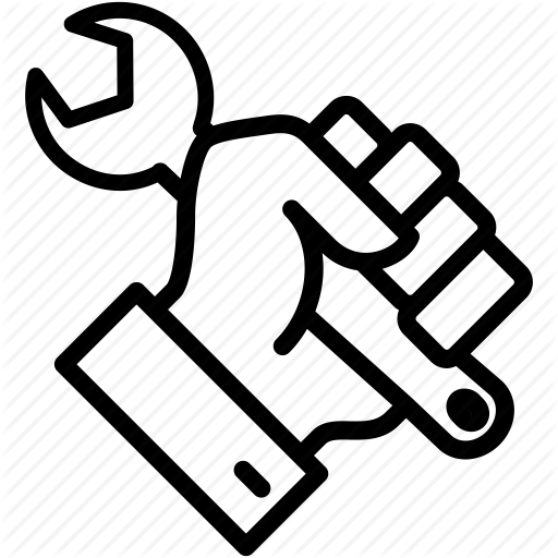 Engineering, Hand, Mechanical, Service, Tool, Work, Wrench Icon