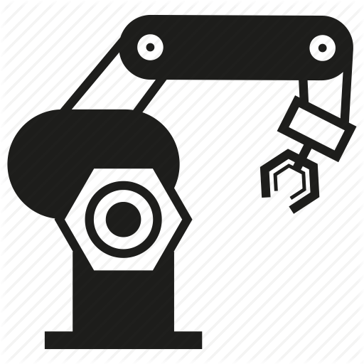 Arm, Auto, Manufacturing, Mechanical, Production, Robot, Robotic Icon