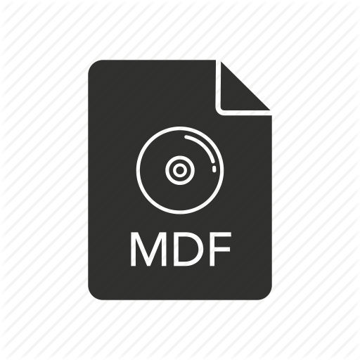 Mdf, Mdf Icon, Media Disc Image, Media Disc Image Icon