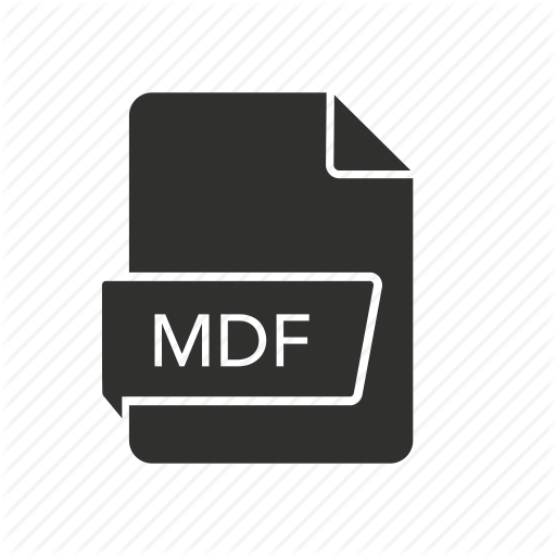 , Mdf, Mdf Icon, Media Disc Image Icon